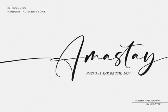 Amastay: The Art of Elegant Ink Handwriting
