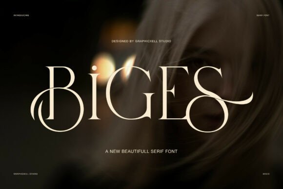 Biges: A Stylish Serif Font for Elegant Design