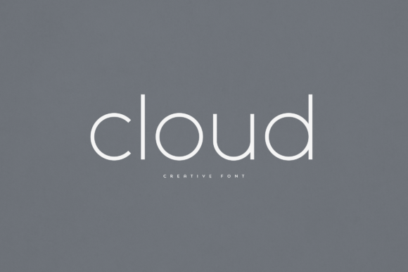 Cloud: The Elegant Sans Serif Font for Unique Typography