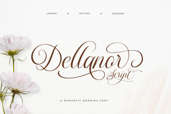 Dellanor Script: A Luxurious Font for Elegant Designs