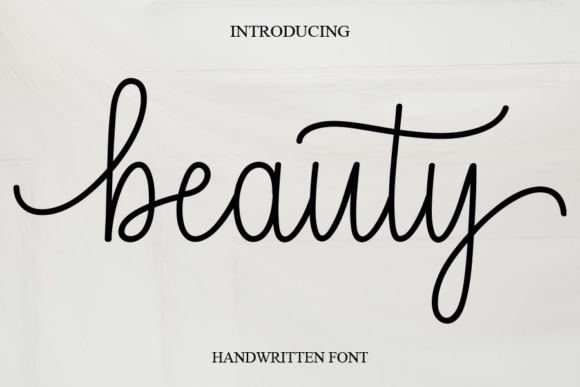 Discover the Sweet and Cursive Charm of Beauty