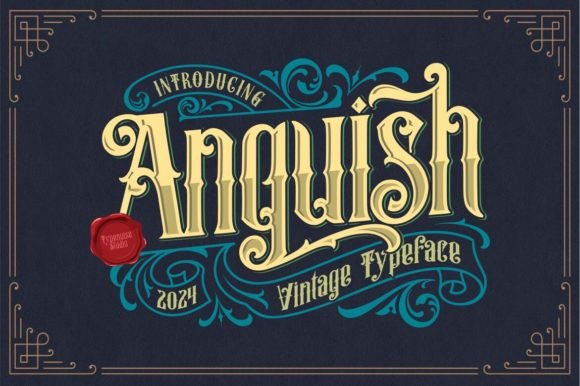 Discover the Timeless Appeal of Anguish Typeface