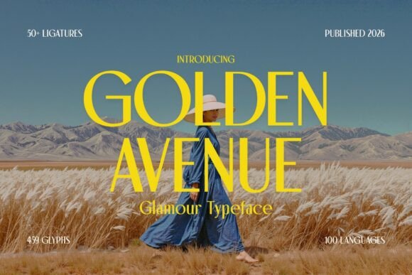 Golden Avenue: Art Deco Elegance for Modern Design