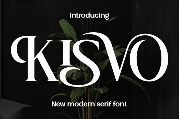 Kisvo: Sophisticated Serif Font for Elegant Branding