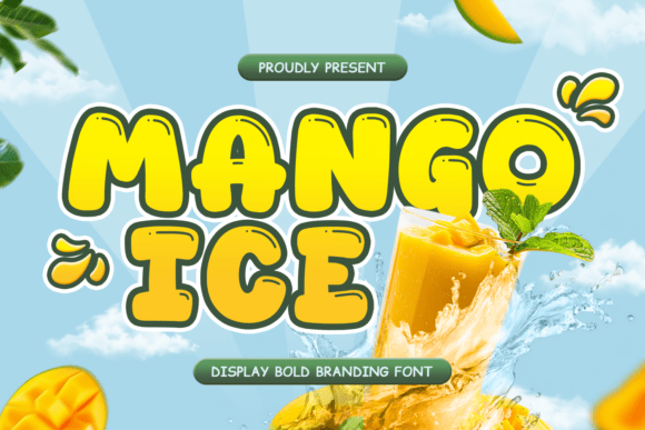 Mango Ice: A Sweet & Fresh Font for Creative Designs