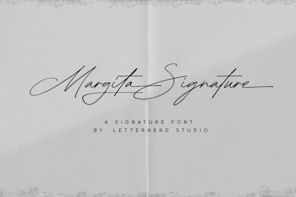 Margita Signature: A Handwritten Script for Elegant Design