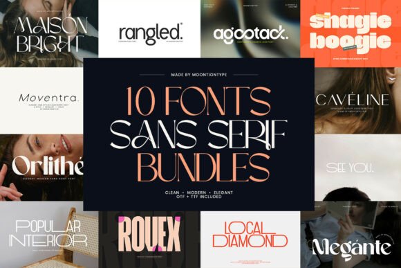 Modern Sans Serif Bundles for Clean, Elegant Design