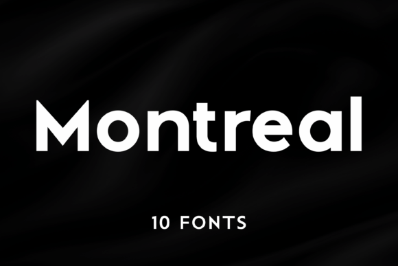 Montreal: A Modern Geometric Sans-Serif for Every Design