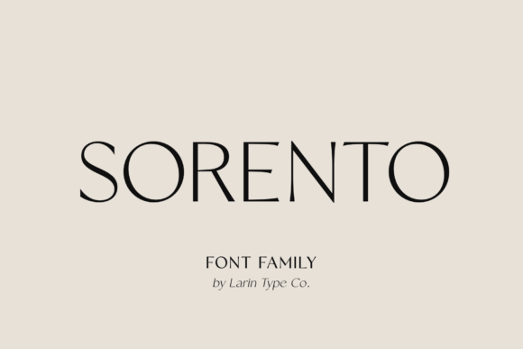 Sorento Regular: The Sophisticated Serif for Modern Design