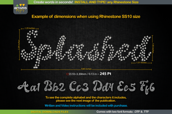 Splashed: A Dynamic Script Font for Modern Designs