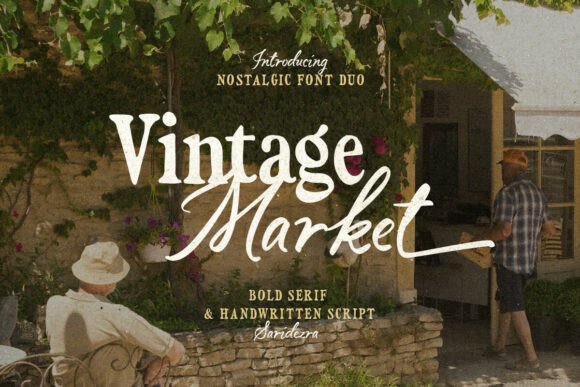 Vintage Market: A Font Duo for Timeless Design