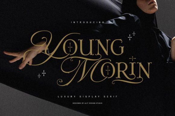 Young Morin: A Bold Blackletter Typeface for Modern Designers